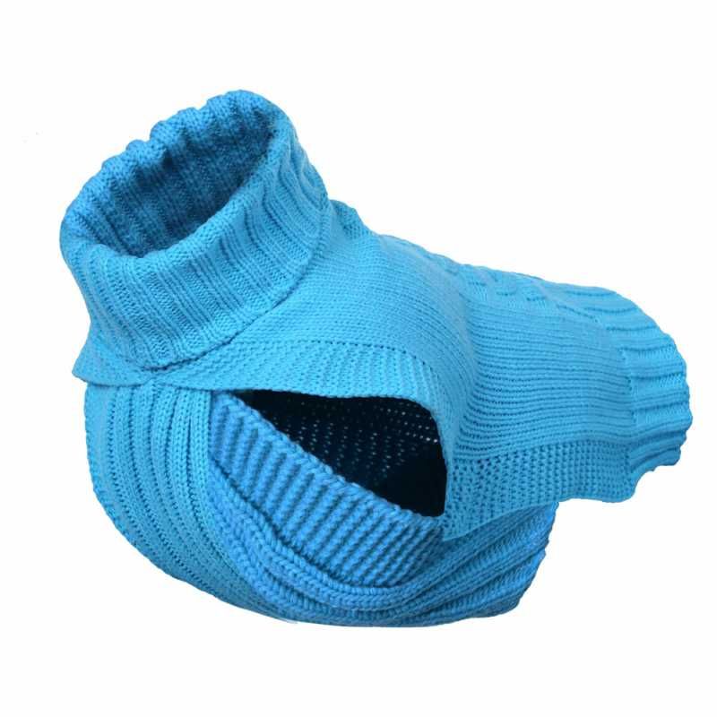 Image of WOOLY KNITWEAR TURQUOISE LG