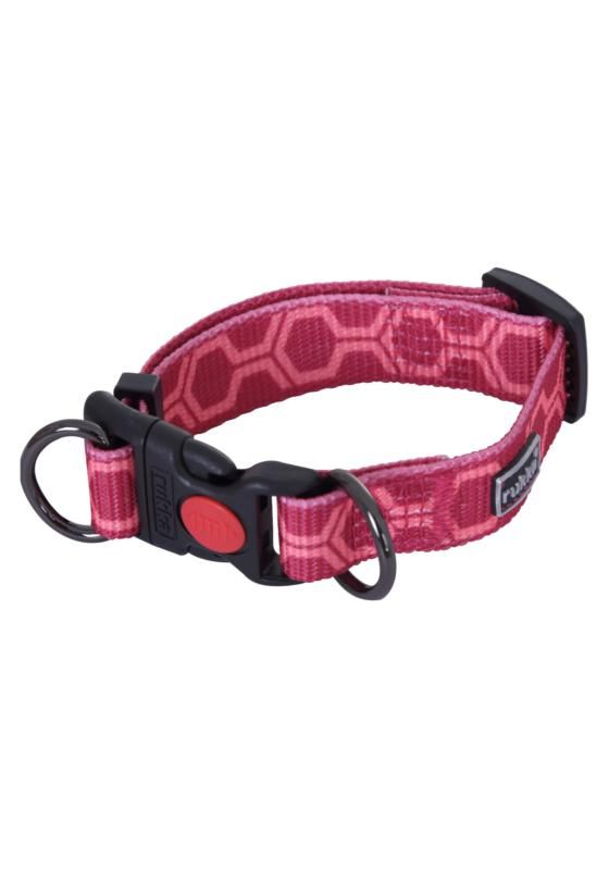 Image of TWIST COLLAR RED 650 LARGE MADE FROM 100% RECYCLED