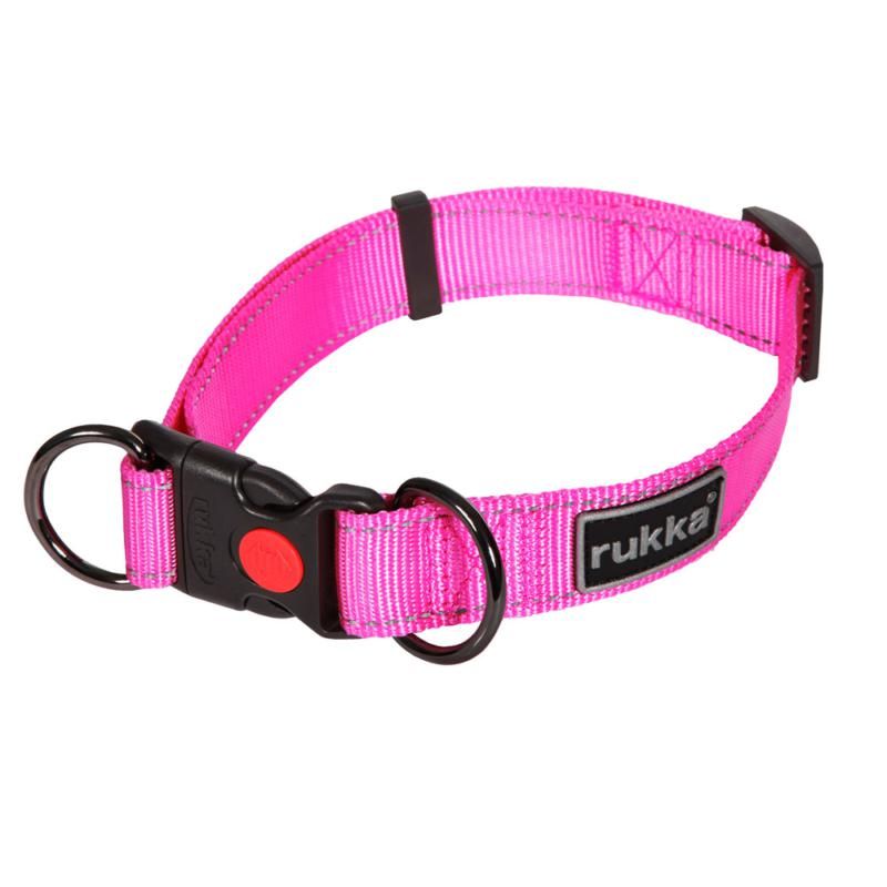 Image of BLISS COLLAR HOT PINK X-SMALL